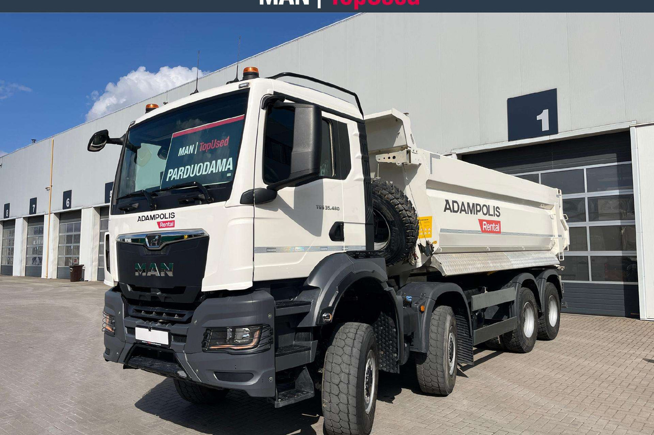 MAN TGS 35.480 8x8 MEILLER (7124) - Camión volquete: foto 1 MAN TGS 35.480 8x8 MEILLER (7124) - Camión volquete: foto 1