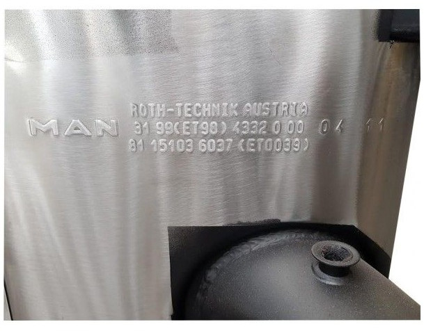 Katalysator Euro 5 MAN TGX - 12.4 - 8115103.6037 8115103.6065 8115103.0098 8115103.6037 - Convertidor catalítico para Camión: foto 4 Katalysator Euro 5 MAN TGX - 12.4 - 8115103.6037 8115103.6065 8115103.0098 8115103.6037 - Convertidor catalítico para Camión: foto 4