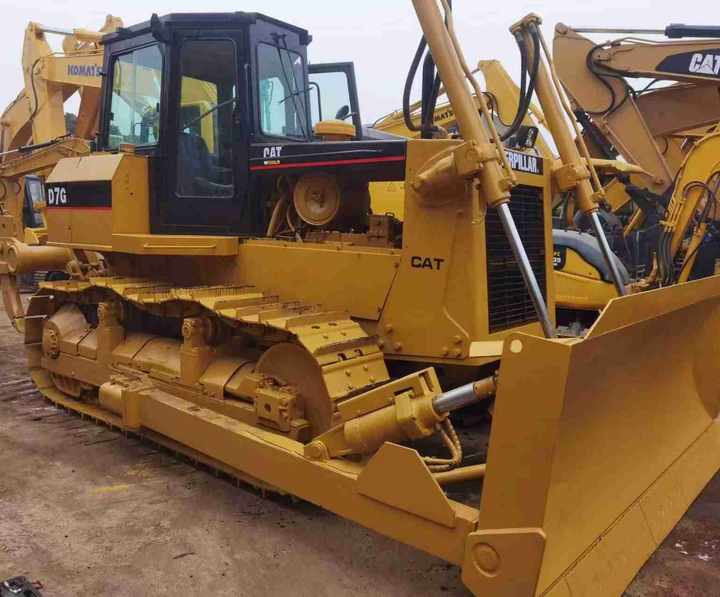 6-way Tilting Blade Caterpillar Crawler Bulldozer Cat D7G With Elevated Tracks Good Condition For Sale - Bulldozer: foto 1 6-way Tilting Blade Caterpillar Crawler Bulldozer Cat D7G With Elevated Tracks Good Condition For Sale - Bulldozer: foto 1