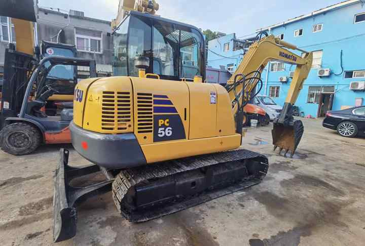 Excavadora de cadenas Used komatsu PC 56-7 Pc60-7 Crawler Excavator 6 Ton Excavator In Shanghai China For Sale PC 60 60-7 PC60 PC78 Nice excavator: foto 6