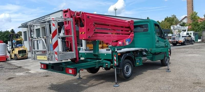 Camión con plataforma elevadora Mercedes-Benz Sprinter Ruthmann-Ecoline RS200 - 20m - 250 kg: foto 6