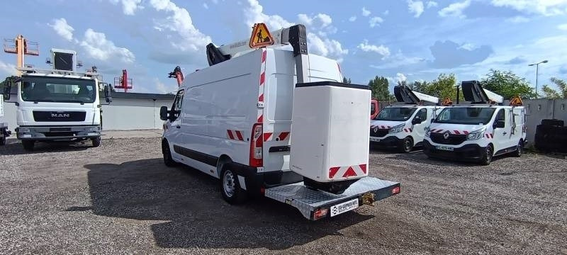 Camión con plataforma elevadora Renault Master Klubb K32 - 12,5 m, 120 kg: foto 6