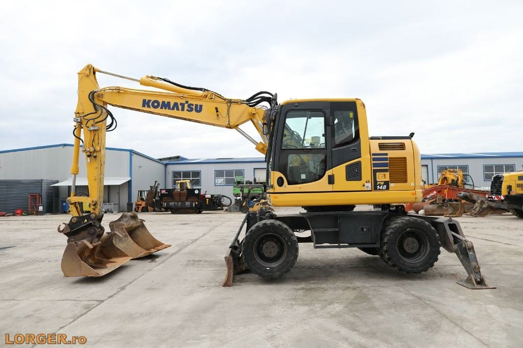 Komatsu PW 148-10 - Excavadora de ruedas: foto 1 Komatsu PW 148-10 - Excavadora de ruedas: foto 1