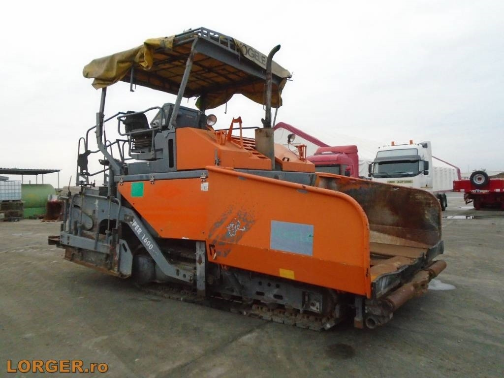Vögele Super 1600 - Pavimentadora de asfalto: foto 4 Vögele Super 1600 - Pavimentadora de asfalto: foto 4