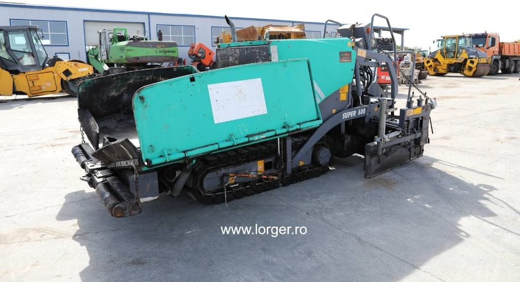 Vögele Super 600 - Pavimentadora de asfalto: foto 5 Vögele Super 600 - Pavimentadora de asfalto: foto 5