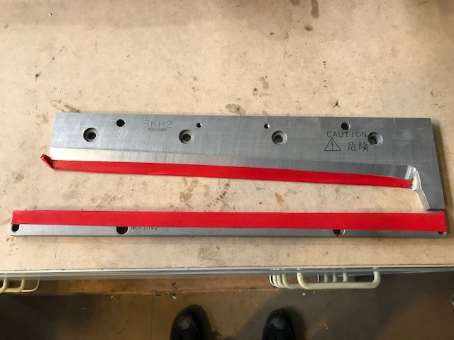 Horizon extra knife for FC-200A - Máquina de impresión: foto 1 Horizon extra knife for FC-200A - Máquina de impresión: foto 1