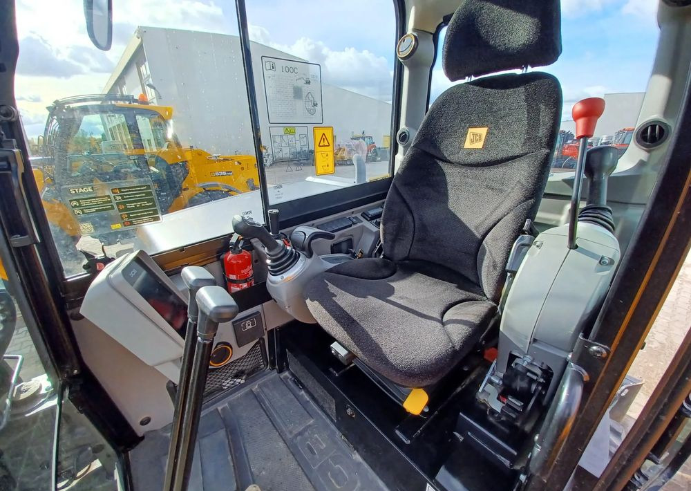 Excavadora de cadenas JCB Minikoparka gąsienicowa 100C-2: foto 8 Excavadora de cadenas JCB Minikoparka gąsienicowa 100C-2: foto 8