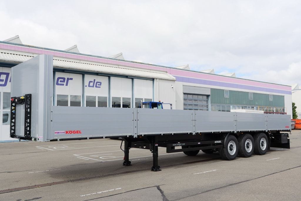 Kögel SN24/ BW 800 mm/144 x rungent. BPW/ LENKACHSE Kögel SN24/ BW 800 mm/144 x rungent. BPW/ LENKACHSE - Semirremolque plataforma/ Caja abierta: foto 3 Kögel SN24/ BW 800 mm/144 x rungent. BPW/ LENKACHSE Kögel SN24/ BW 800 mm/144 x rungent. BPW/ LENKACHSE - Semirremolque plataforma/ Caja abierta: foto 3