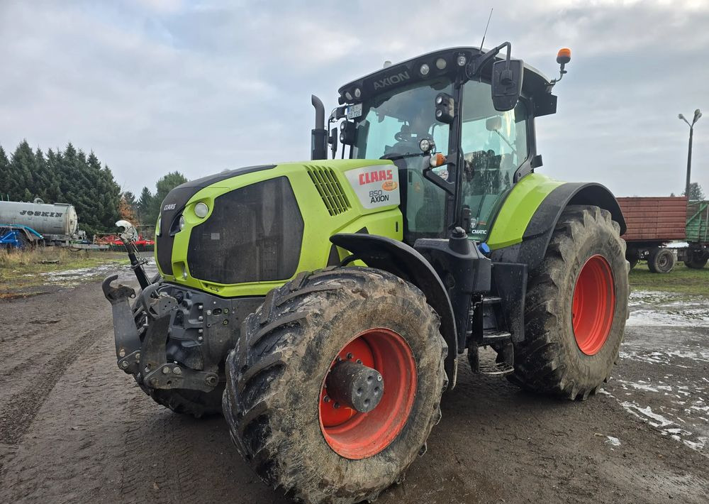 Claas Axion 850 Cmatic - Tractor: foto 1 Claas Axion 850 Cmatic - Tractor: foto 1
