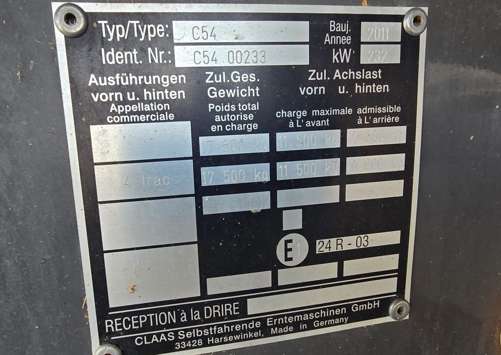 Claas Lexion 650 - Otros maquinaria: foto 5 Claas Lexion 650 - Otros maquinaria: foto 5