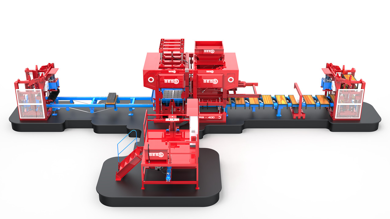 Concrete Block Machine | PRS-400 Fully Automatic - Máquina bloquera: foto 3 Concrete Block Machine | PRS-400 Fully Automatic - Máquina bloquera: foto 3