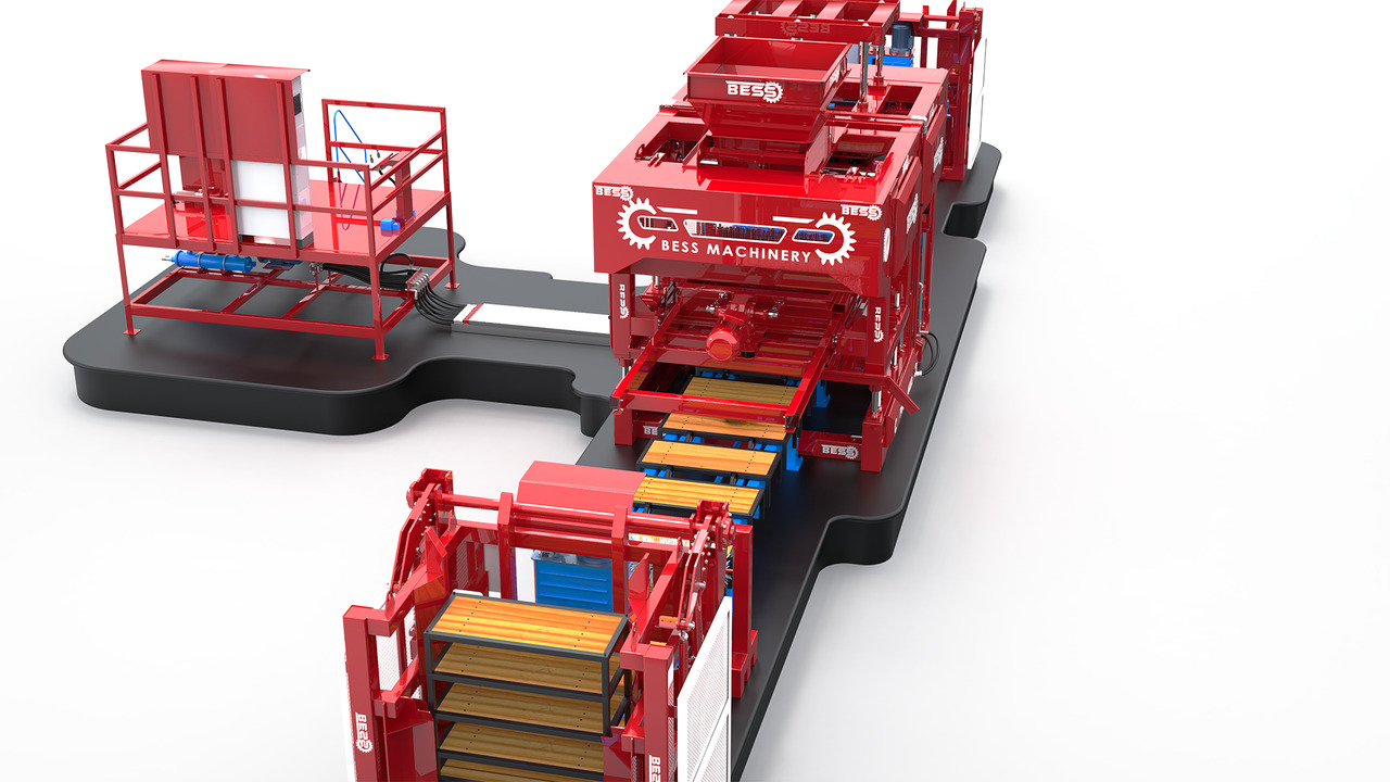 Concrete Block Machine | PRS-400 Fully Automatic - Máquina bloquera: foto 4 Concrete Block Machine | PRS-400 Fully Automatic - Máquina bloquera: foto 4