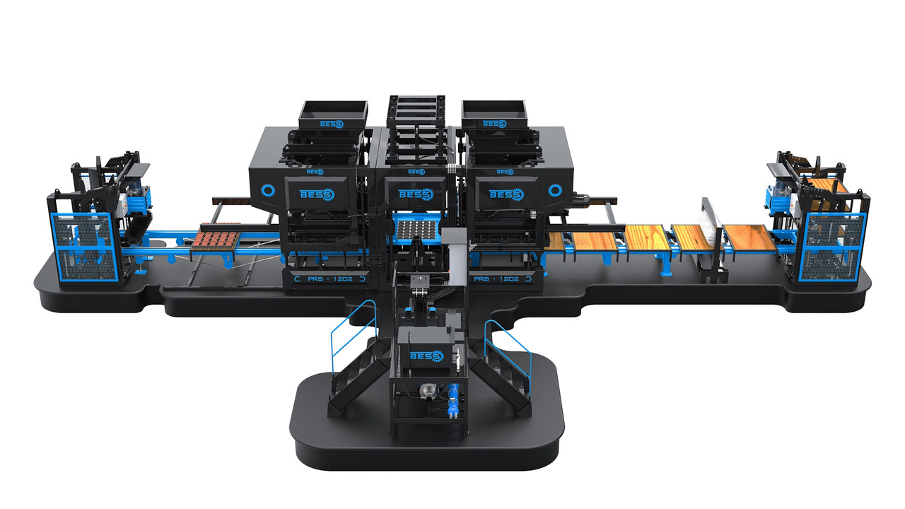 Paving Stone Machine | Automatic | PRS-1202 - Máquina bloquera: foto 3 Paving Stone Machine | Automatic | PRS-1202 - Máquina bloquera: foto 3