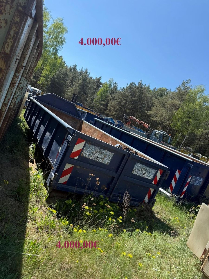 Abrollcontainer Stahl 20-24 m³/Heckklappe - Contenedor de gancho: foto 3 Abrollcontainer Stahl 20-24 m³/Heckklappe - Contenedor de gancho: foto 3