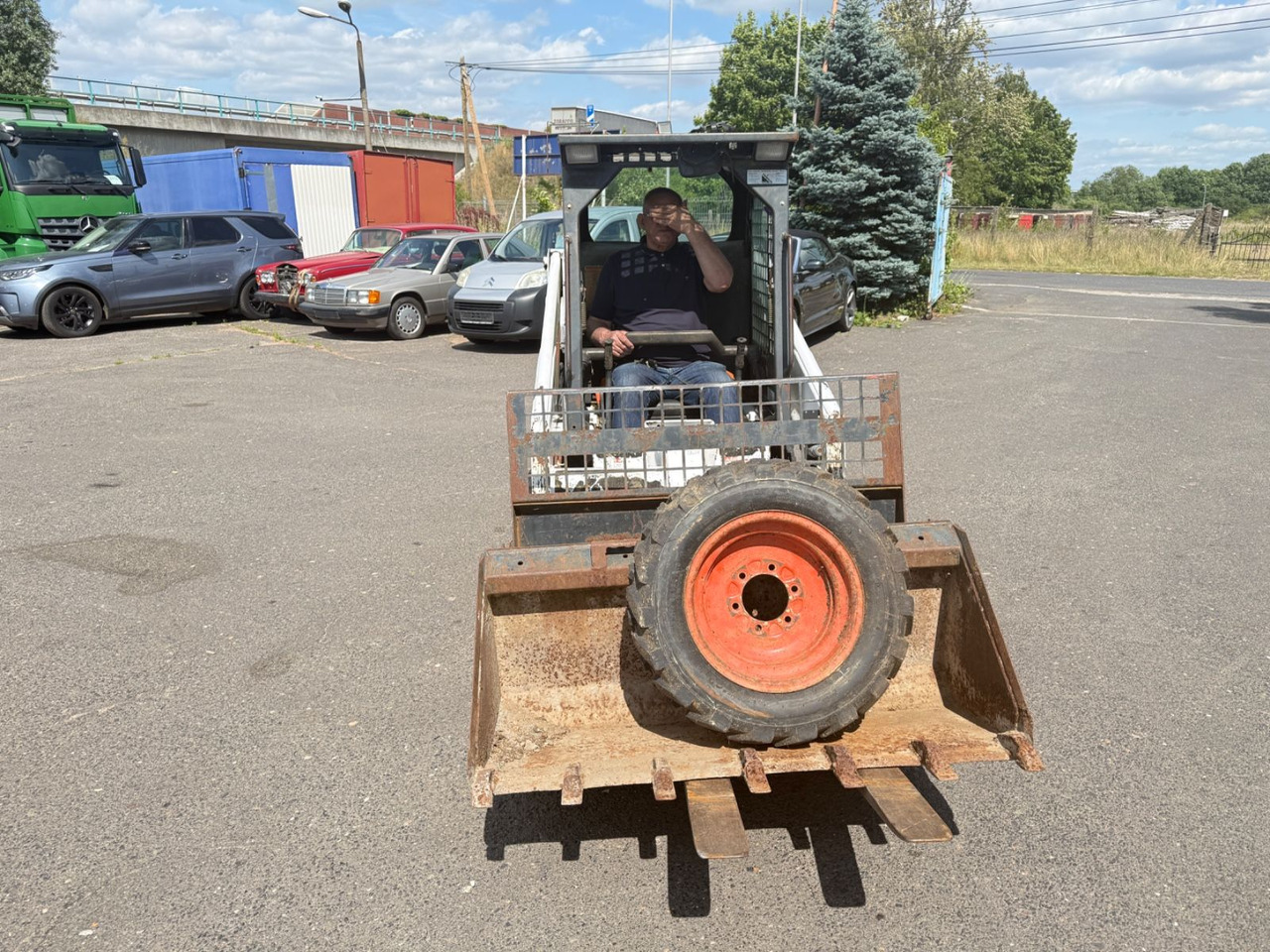 Bulldozer Bobcat 553: foto 9