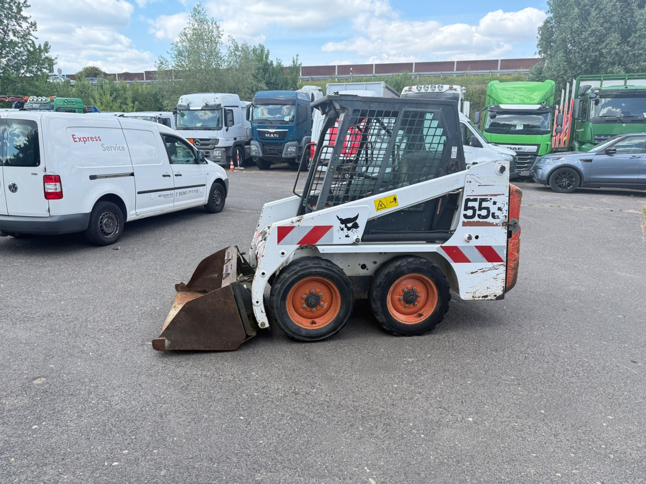 Bulldozer Bobcat 553: foto 6