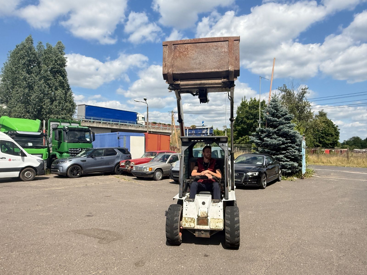 Bulldozer Bobcat 553: foto 12