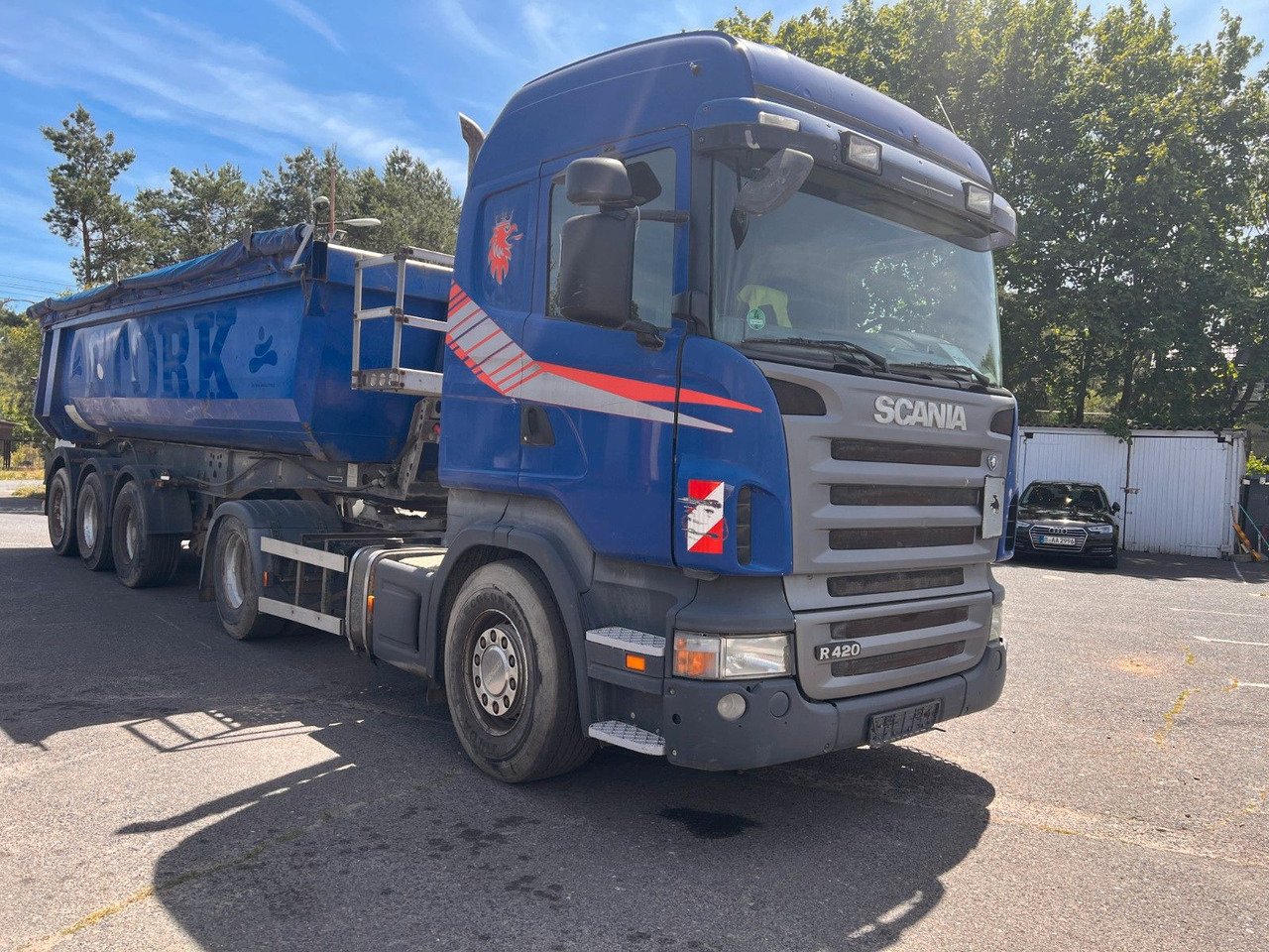 Scania R 420 Kipphydraulik Klima Tempomat - Cabeza tractora: foto 2 Scania R 420 Kipphydraulik Klima Tempomat - Cabeza tractora: foto 2