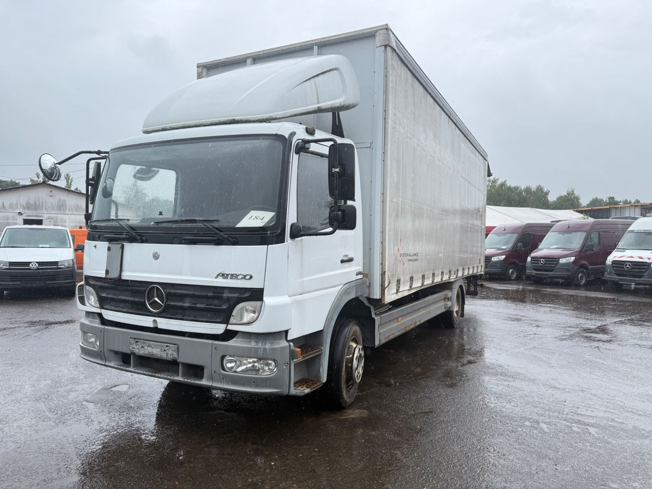 Mercedes-Benz Atego 1222 LbW Klima - Camión lona: foto 3 Mercedes-Benz Atego 1222 LbW Klima - Camión lona: foto 3