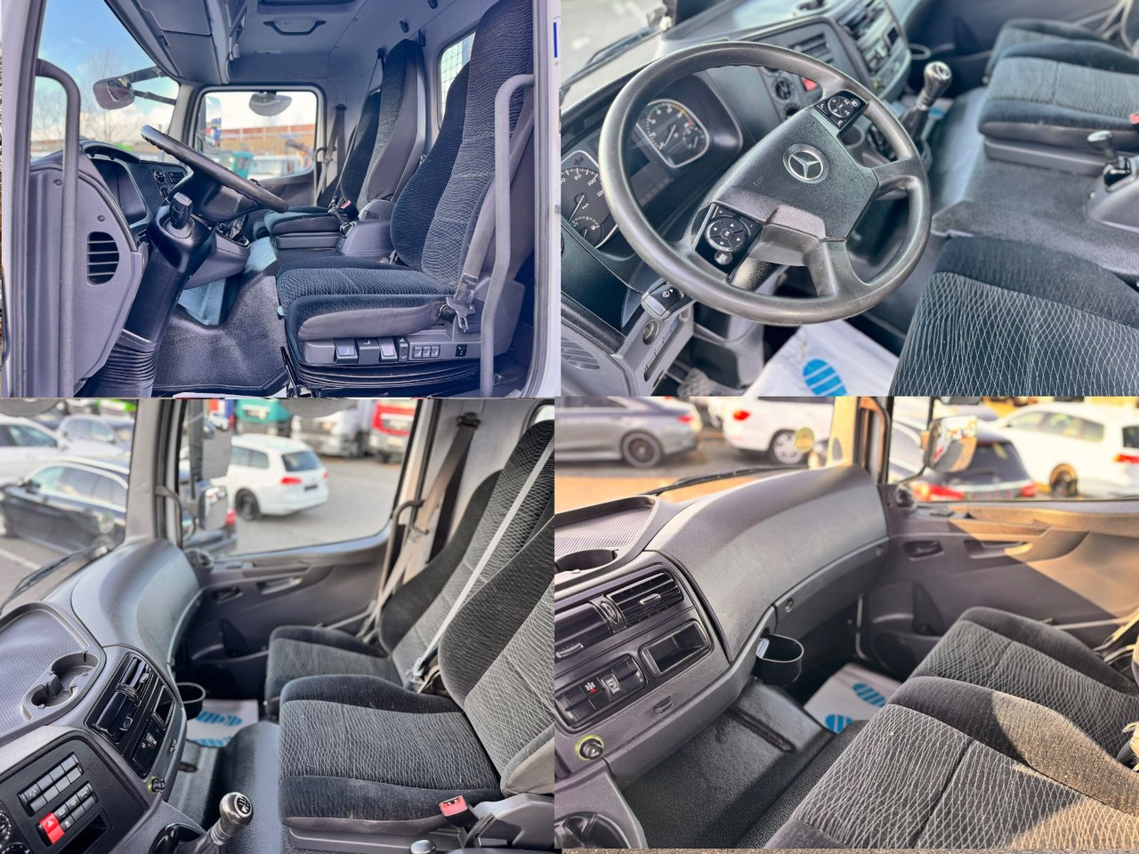 Camión volquete, Camión grúa Mercedes-Benz Atego 1224 Kipper - Kran: foto 14
