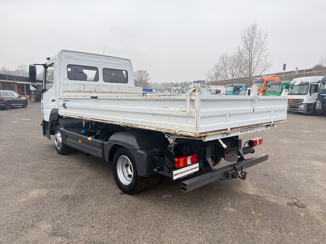 Camión volquete Mercedes-Benz Atego 816 Kipper  73 tkm: foto 7