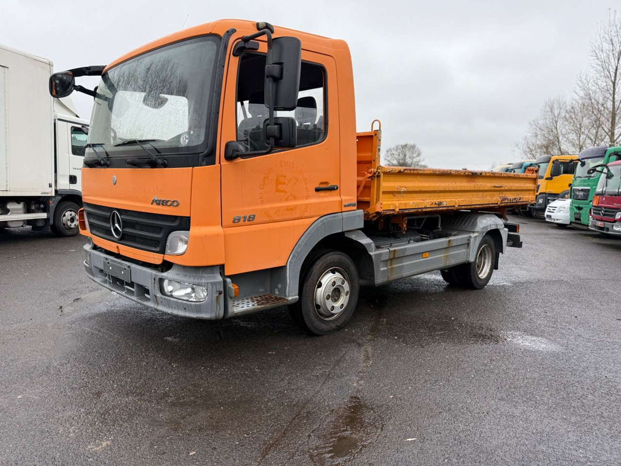 Camión volquete Mercedes-Benz Atego   818 4x2 OM 904: foto 10
