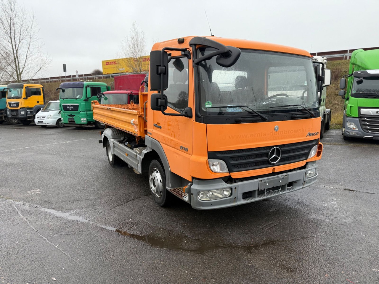 Mercedes-Benz Atego 818 Kipper - Camión volquete: foto 1 Mercedes-Benz Atego 818 Kipper - Camión volquete: foto 1
