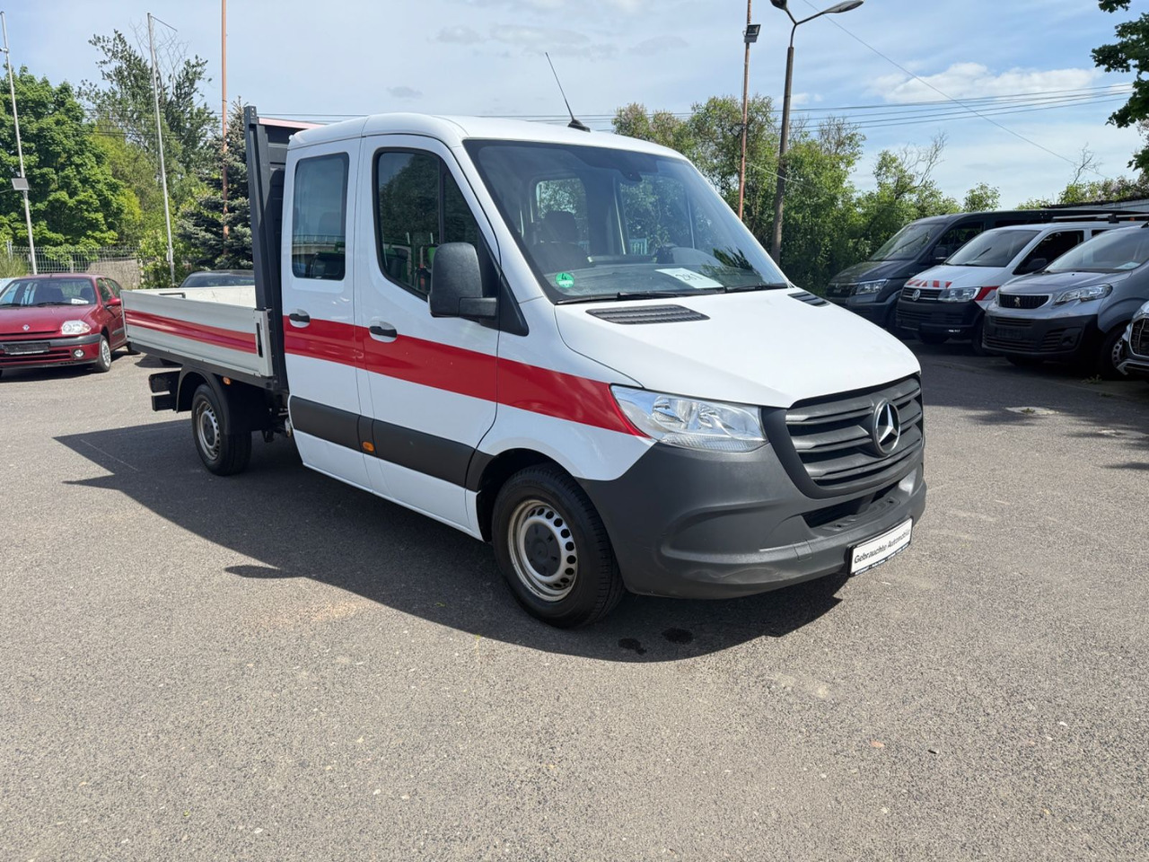 Furgoneta caja abierta, Furgoneta combi Mercedes-Benz Sprinter 216 CDI Doppelkabine: foto 1