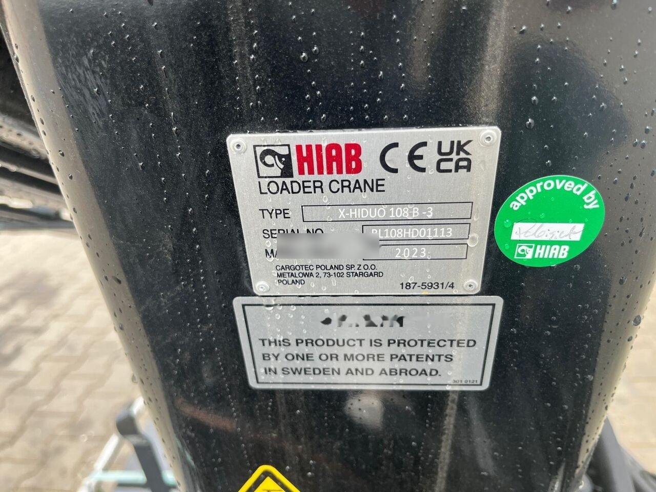 Grúa para camión nuevo HIAB HIAB 108 HIDuo: foto 8