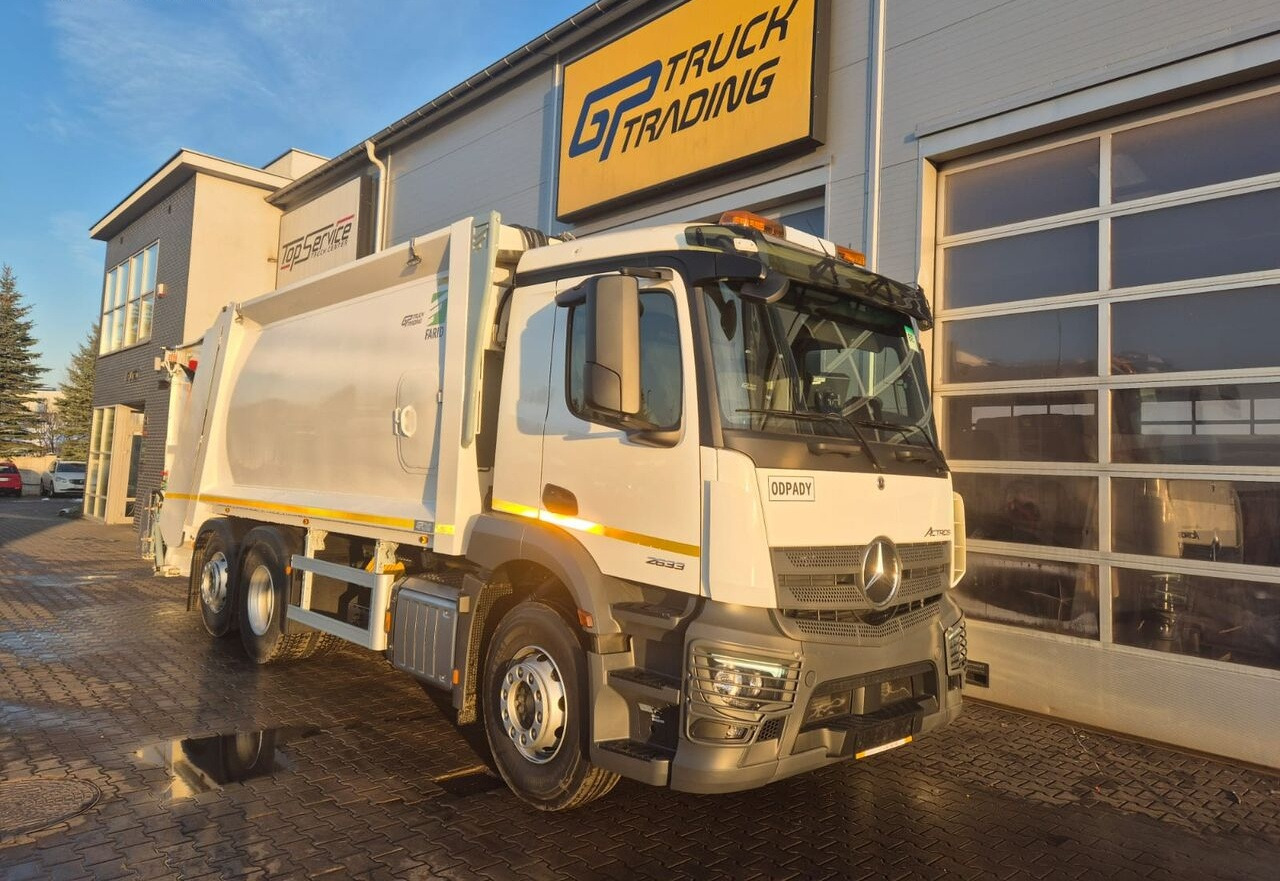 Mercedes-Benz Actros 2633, śmieciarka Farid - Camión de basura: foto 1 Mercedes-Benz Actros 2633, śmieciarka Farid - Camión de basura: foto 1