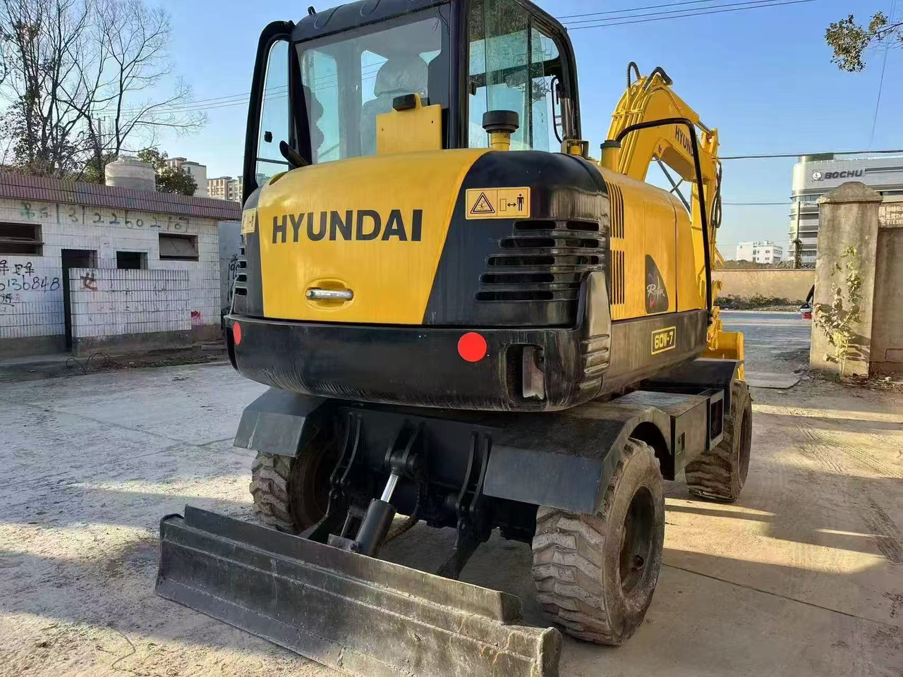 Hyundai 60w-7 - Excavadora de ruedas: foto 5 Hyundai 60w-7 - Excavadora de ruedas: foto 5