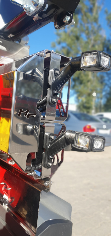 Remolque maderero nuevo HYDROFAST Przyczepa 3 osiowa / 3 axles timber transport trailer / Remorque à 3 essieux pour le transport de bois / 3-Achs-Rungenanhänger / 3-tengelyes-rönkszállító-pótkocsi / Remorcă pentru transportul lemnului: foto 6