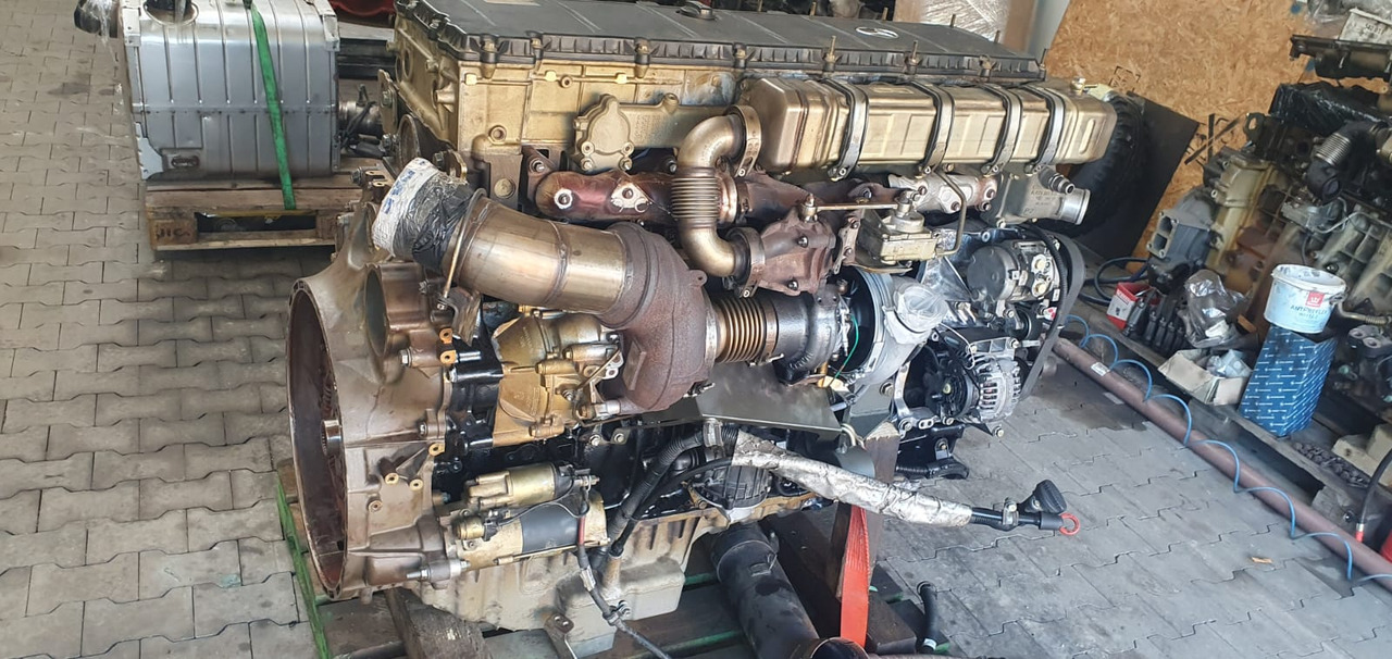 MERCEDES-BENZ Silnik OM473 Actros Antos Arocs mp4mp5 Shortblok Longblok Głowica 2013 2014 2015 2016 2017 2018 2019 2020 2021 2022 2023 euro6 Wał korbowy CLASS Setra - Motor para Camión: foto 1 MERCEDES-BENZ Silnik OM473 Actros Antos Arocs mp4mp5 Shortblok Longblok Głowica 2013 2014 2015 2016 2017 2018 2019 2020 2021 2022 2023 euro6 Wał korbowy CLASS Setra - Motor para Camión: foto 1