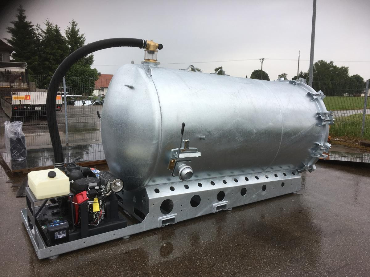 S-Vac 5,0m³ Saugfass 5000l Vakuumfass / Saugfass/ S-Vac - Contenedor cisterna: foto 2 S-Vac 5,0m³ Saugfass 5000l Vakuumfass / Saugfass/ S-Vac - Contenedor cisterna: foto 2