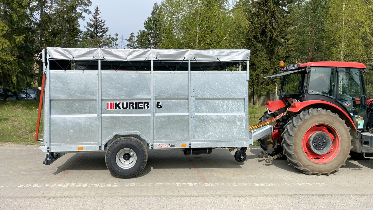 Cynkomet Viehanhänger / Livestock trailer / Remorque bétaillère / Remolque ganadero / Rimorchio per bestiame / Прицеп для перевозки животных / Przyczepa do przewozu zwierząt - Remolque transporte de ganado: foto 5 Cynkomet Viehanhänger / Livestock trailer / Remorque bétaillère / Remolque ganadero / Rimorchio per bestiame / Прицеп для перевозки животных / Przyczepa do przewozu zwierząt - Remolque transporte de ganado: foto 5