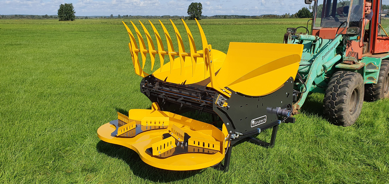 Empajadora nuevo Grutech Ballenabwickler / Straw blowers / Pailleuse / Trinciapaglia / Picadora de paja / Измельчитель соломы / Ścielarka słomy: foto 10