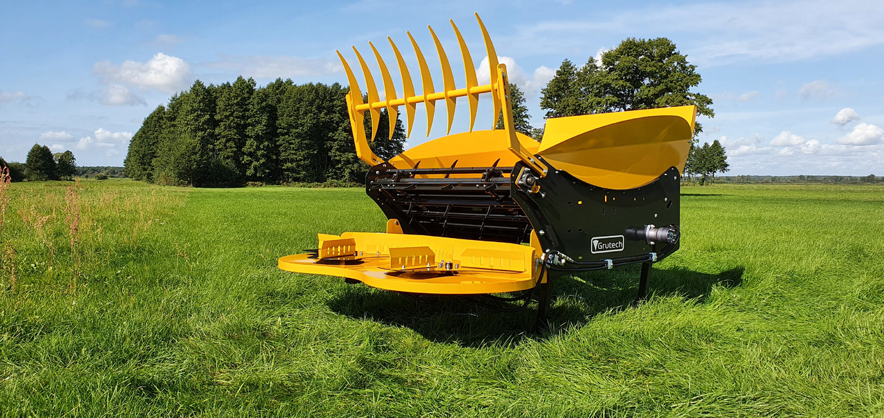 Empajadora nuevo Grutech Ballenabwickler / Straw blowers / Pailleuse / Trinciapaglia / Picadora de paja / Измельчитель соломы / Ścielarka słomy: foto 11