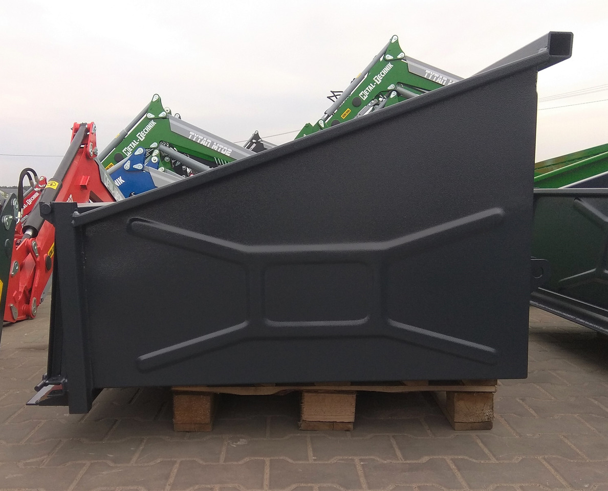 Metal-Technik Heckschaufel / Transport box / Caisse de transport / Skrzynia 2 m - Implemento para Maquinaria agrícola: foto 3 Metal-Technik Heckschaufel / Transport box / Caisse de transport / Skrzynia 2 m - Implemento para Maquinaria agrícola: foto 3