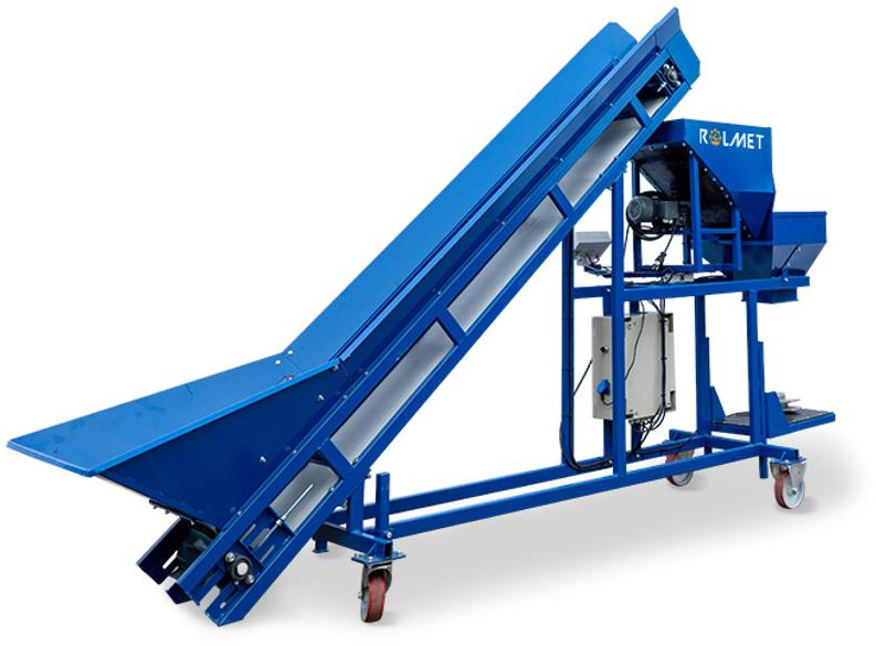 ROLMET Absackwaage / Weighing bagger / Peseuse ensacheuse / Pesatrice / Упаковочная машина с весами / Wagopakowarka WE-1 - Maquinaria para patatas: foto 4 ROLMET Absackwaage / Weighing bagger / Peseuse ensacheuse / Pesatrice / Упаковочная машина с весами / Wagopakowarka WE-1 - Maquinaria para patatas: foto 4