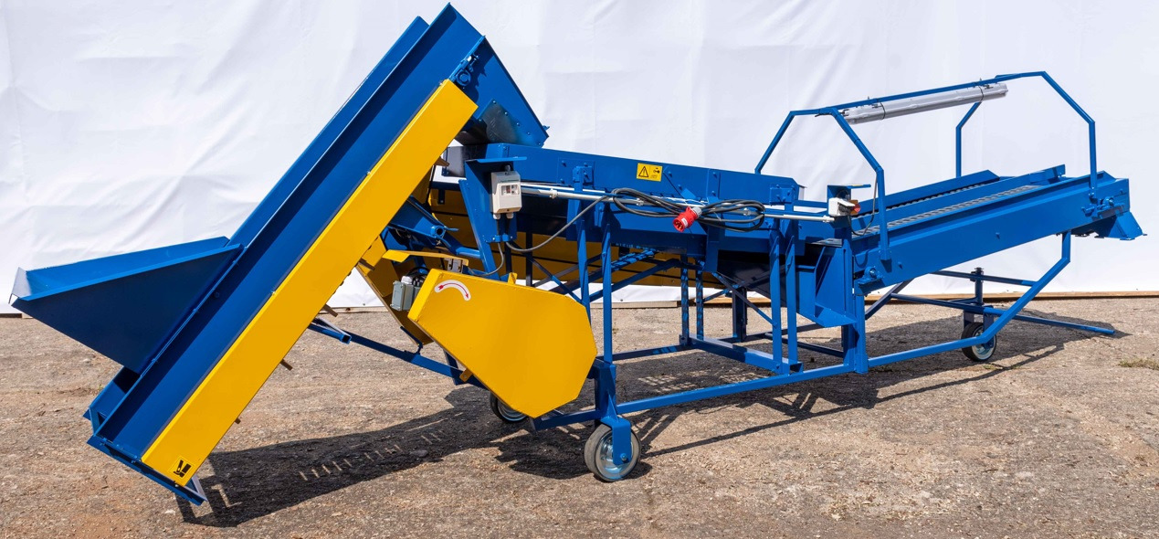 ROLMET Kartoffelsortierer / Potato sorting machine / Trieuse de pomme de terre / Selezionatrice per patate / Clasificador de patatas / Картофелесортировочная машина / Sortownik do ziemniaków M614/2 - Maquinaria para patatas: foto 1 ROLMET Kartoffelsortierer / Potato sorting machine / Trieuse de pomme de terre / Selezionatrice per patate / Clasificador de patatas / Картофелесортировочная машина / Sortownik do ziemniaków M614/2 - Maquinaria para patatas: foto 1