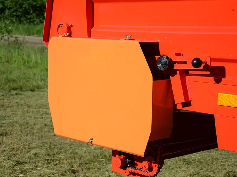 Esparcidor de estiércol nuevo Roltrans Miststreuer / Manure spreader / Épandeur à fumier / Spandiletame / Разбрасыватель органических удобрений N250/2 LEO 4 t: foto 7