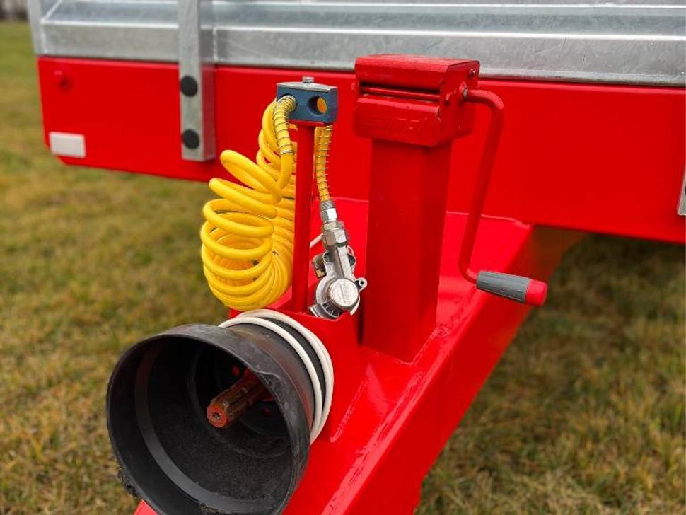 Esparcidor de estiércol nuevo Roltrans Miststreuer / Manure spreader / Épandeur à fumier / Spandiletame / Разбрасыватель органических удобрений N250/2 LEO 4 t: foto 12