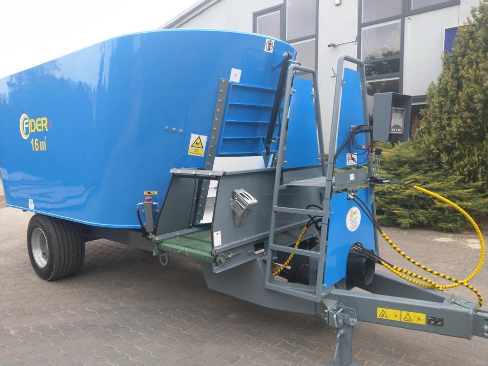 Desensiladora nuevo ZAMET Futtermischwagen / Feed mixer / Melangeuse / Carro miscelatore / Vagoneta de alimentación /Кормораздатчик / Wóz paszowy 16 m3: foto 7