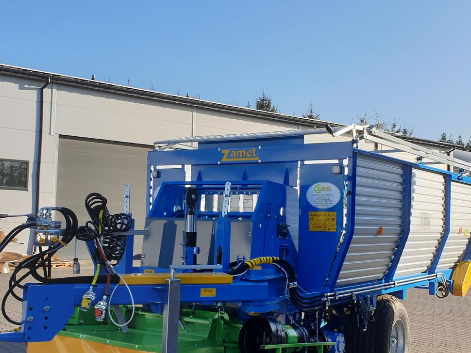 Remolque autocargador nuevo ZAMET Mähladewagen / Green forage mower / Remorque autochargeuse / Autocaricante / Самозагружающийся прицеп с косилкой / Przyczepa samozaładowcza z kosiarką bebnową T635: foto 12