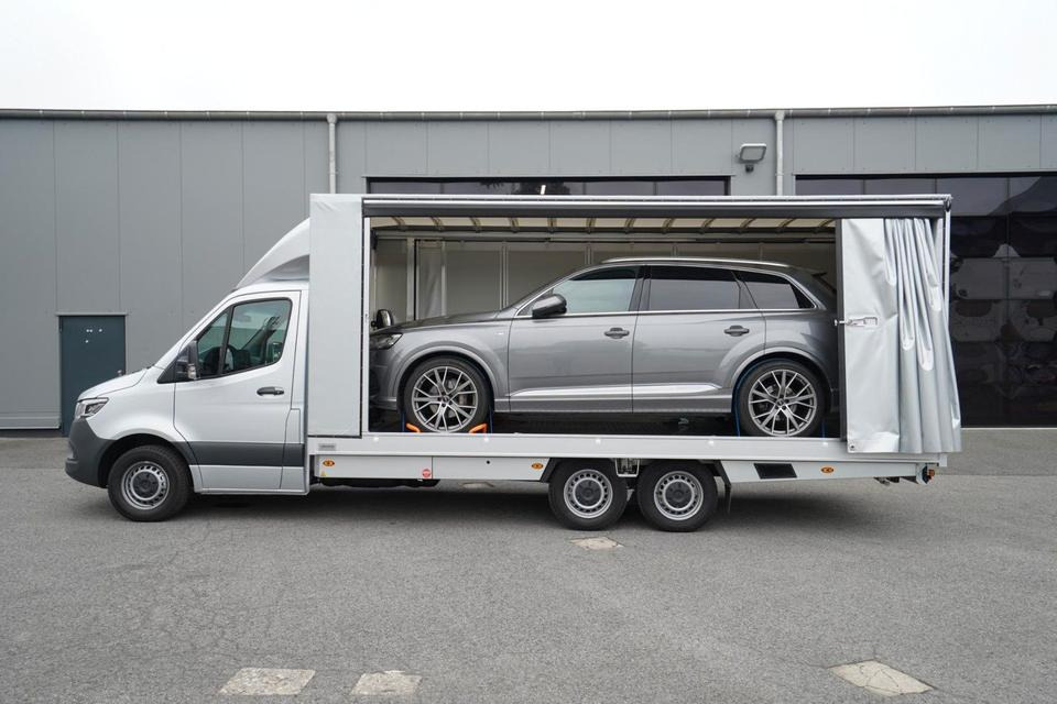 Mercedes-Benz Sprinter 619 ALGEMA BLITZLADER 2 - GESCHLOSSEN - Camión portavehículos, Furgoneta: foto 5 Mercedes-Benz Sprinter 619 ALGEMA BLITZLADER 2 - GESCHLOSSEN - Camión portavehículos, Furgoneta: foto 5