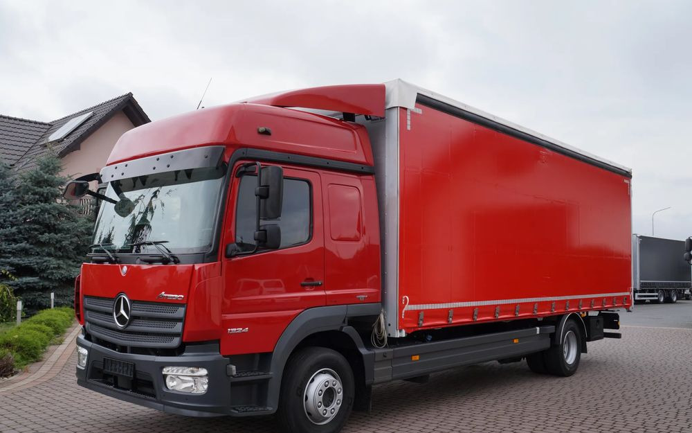 Mercedes-Benz ATEGO 1324 EURO 6 SYPIALNY FIRANKA 18 PALET ŁAD 7.000 KG 1330 - Camión lona: foto 2 Mercedes-Benz ATEGO 1324 EURO 6 SYPIALNY FIRANKA 18 PALET ŁAD 7.000 KG 1330 - Camión lona: foto 2