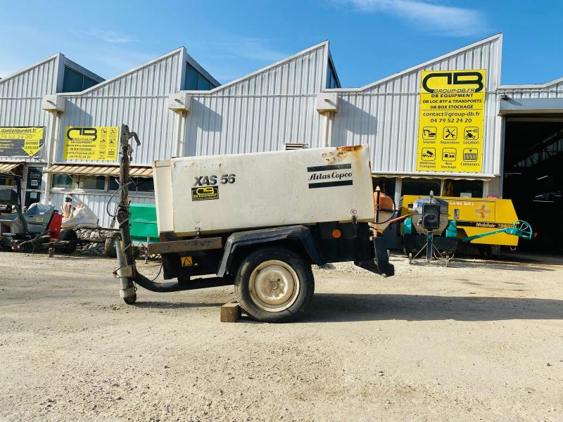 ATLAS COPCO XAS 56 Compresseur d'air sur roues - Compresor de aire: foto 2 ATLAS COPCO XAS 56 Compresseur d'air sur roues - Compresor de aire: foto 2