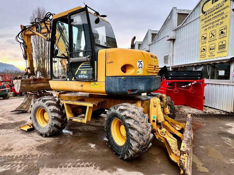 Komatsu PW110R-1 PELLE A PNEUS 12T - Excavadora de ruedas: foto 3 Komatsu PW110R-1 PELLE A PNEUS 12T - Excavadora de ruedas: foto 3