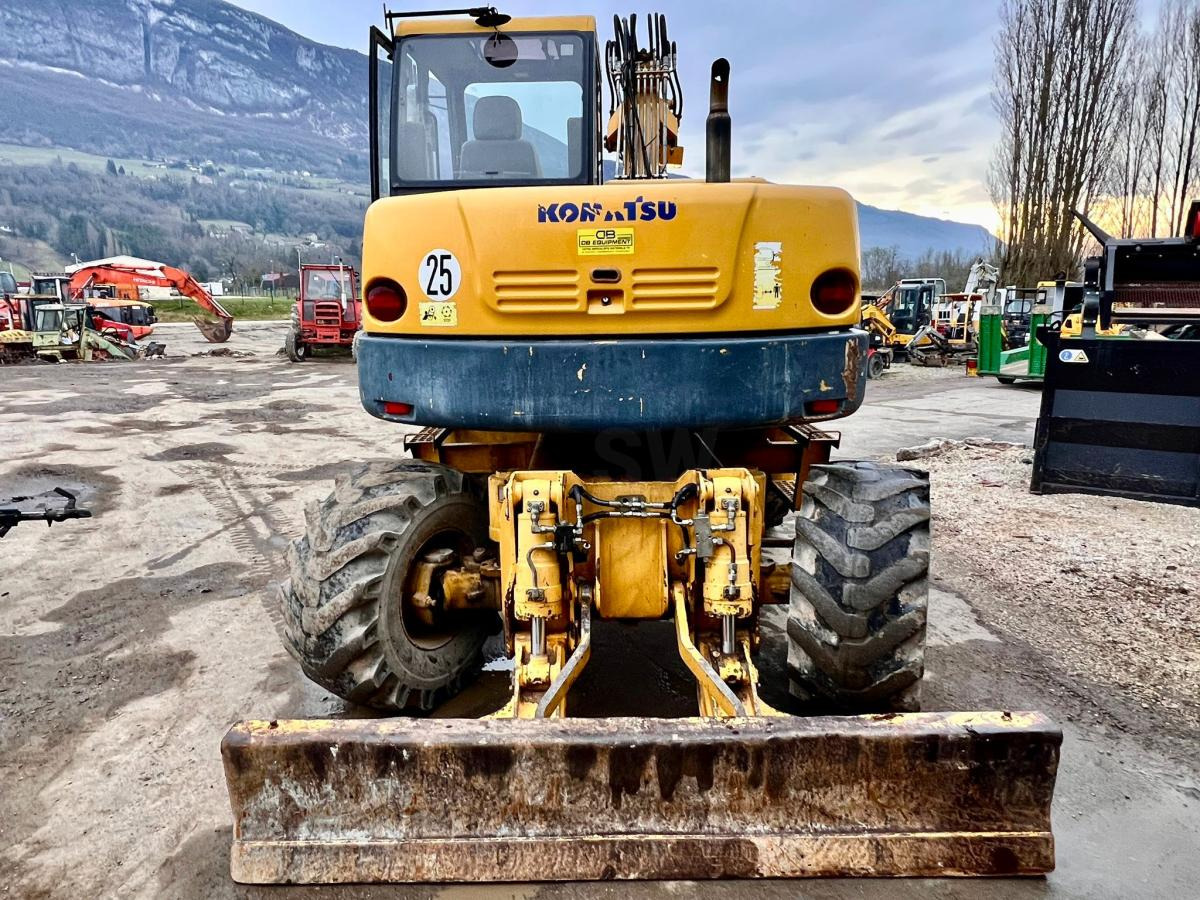 Komatsu PW110R-1 PELLE A PNEUS 12T - Excavadora de ruedas: foto 4 Komatsu PW110R-1 PELLE A PNEUS 12T - Excavadora de ruedas: foto 4