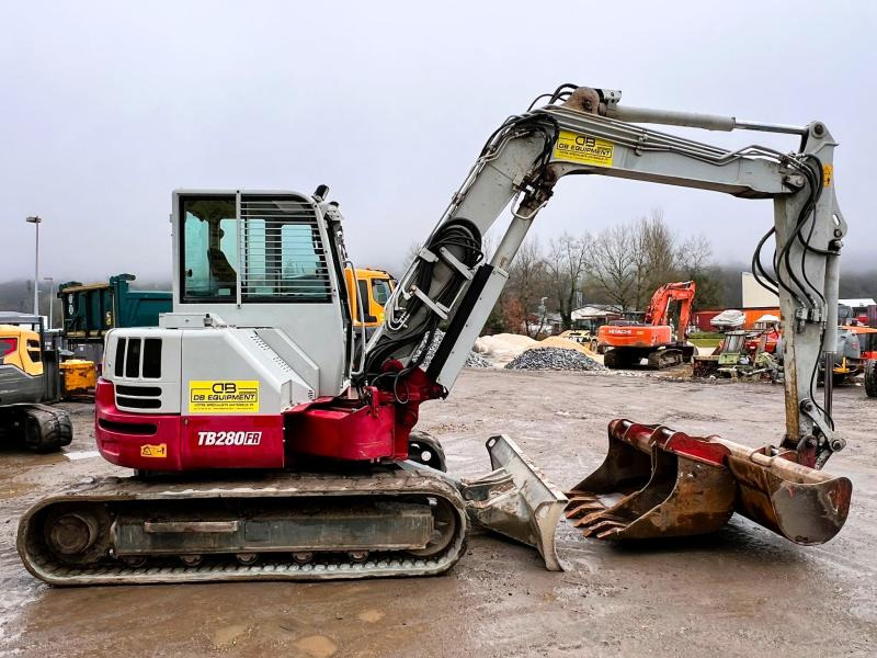 Takeuchi TB280FR pelle à chenille 8T - Excavadora de cadenas: foto 5 Takeuchi TB280FR pelle à chenille 8T - Excavadora de cadenas: foto 5